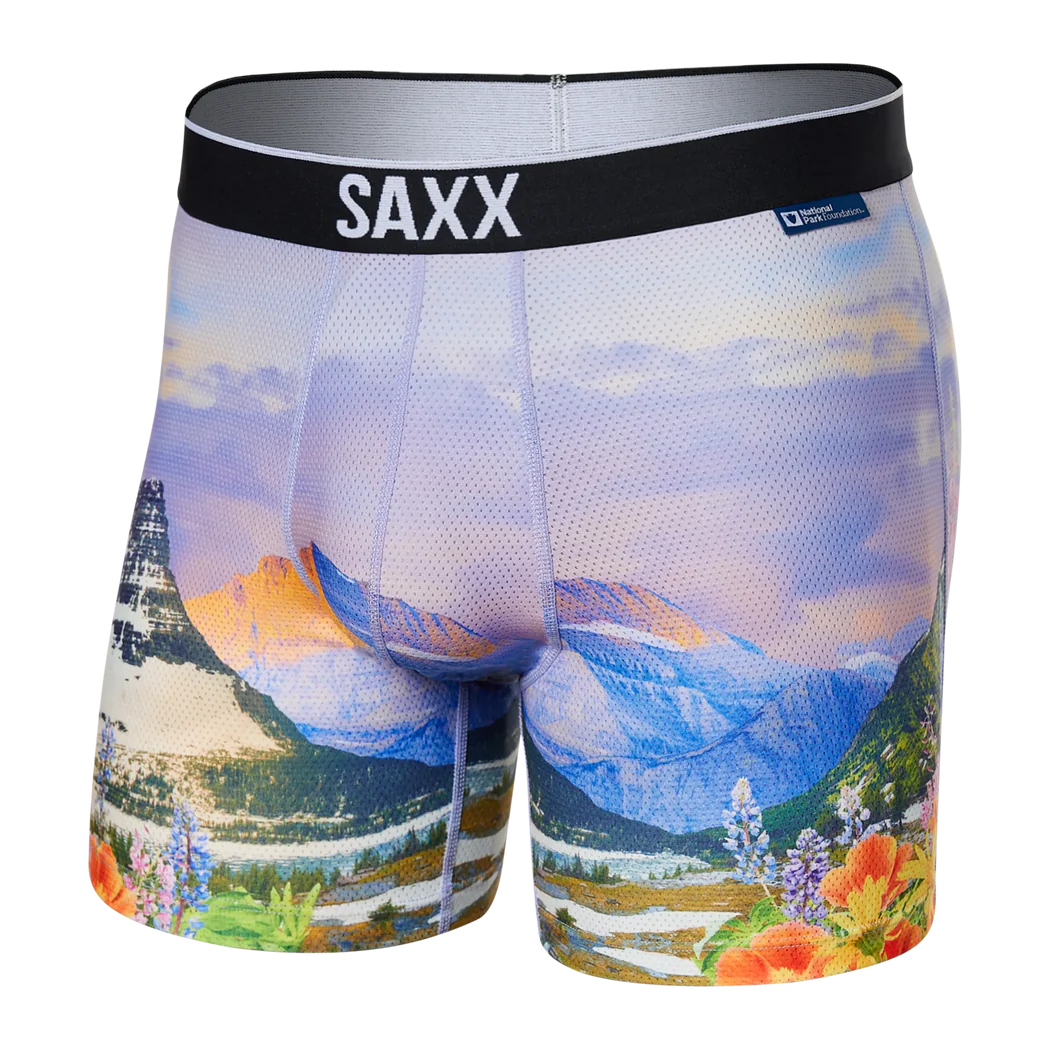 SAXX Volt Breathable Mesh Boxer Brief National Park Foundation