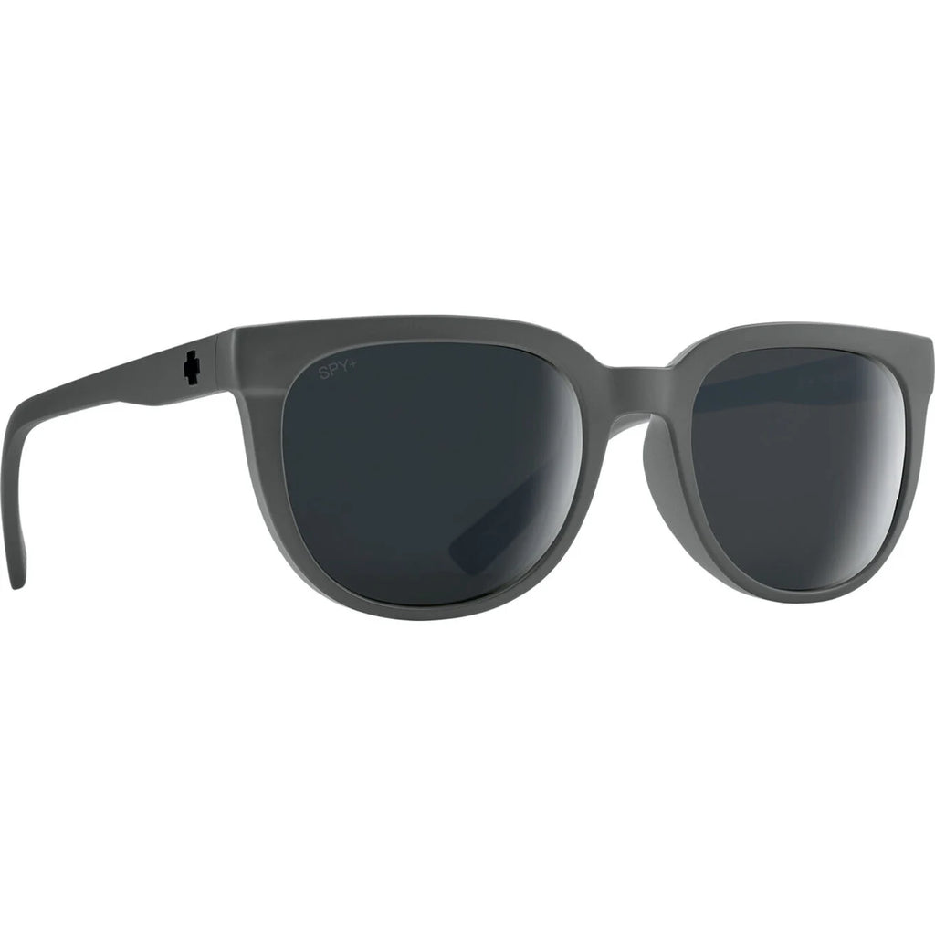 Occhiali Da Sole SPY Bewilder Polarizzati - Lenti Happy Lens Grigio Opaco Con Specchio Nero Spectra, Bioplastica, 54 Mm
