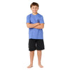 Quiksilver - T-shirt QS Surf Lockup pour garçon de 8 à 16 ans en bleu tuba 