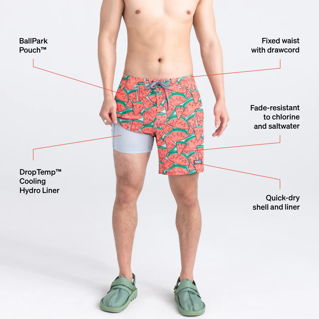 CURVE LINE SURF SHORTS